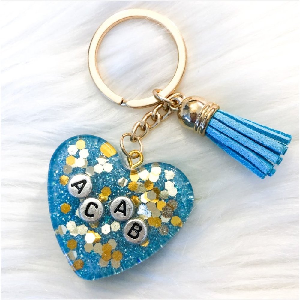 ACAB Keychain-Blue/Gold/Silver